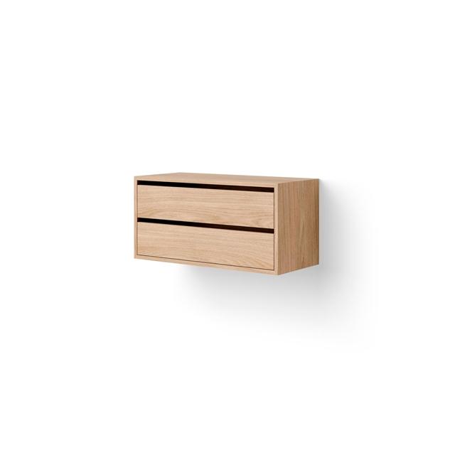 New Works Cabinet Reol Lav Med Hylder Eg