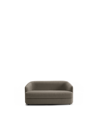 New Works Covent Sofa  -seater Deep Nevotex Barnum Dark Taupe