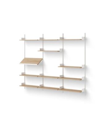New Works Display Reol 1900 Egetræ Hvid