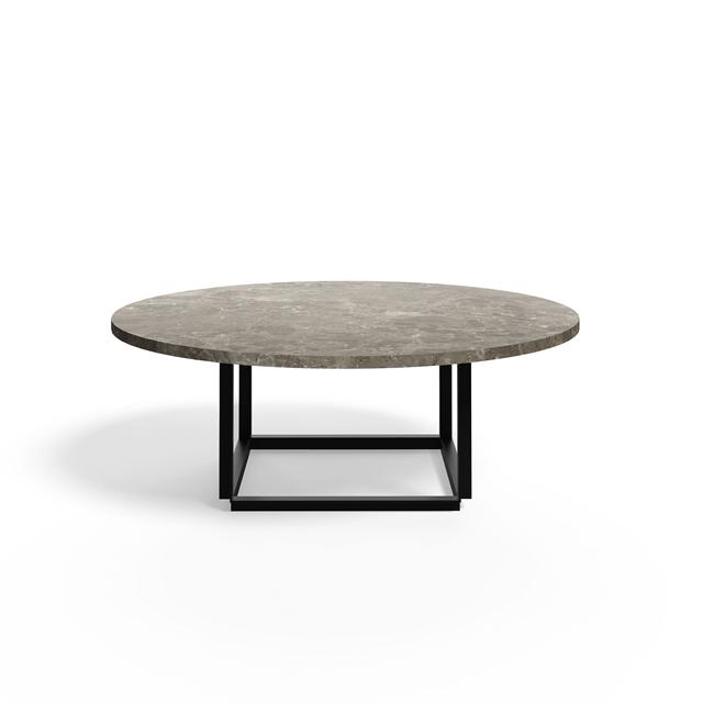 New Works Florence Sofabord ø90 Gris Du Marais Marmor