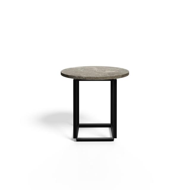 New Works Florence Sofabord ø50 Gris Du Marais Marmor