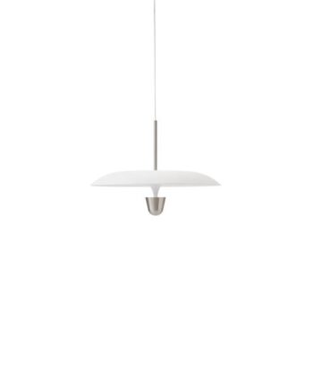 New Works Kantarell Pendel ø55 Aluminium Hvid