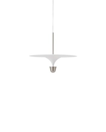 New Works Kantarell Pendel ø60 Aluminium Hvid