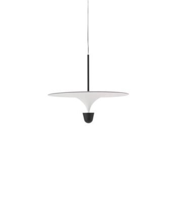 New Works Kantarell Pendel ø60 Sort Hvid
