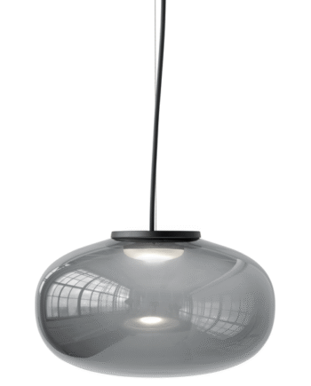New Works Karl-johan Pendel Led ø40 Røgfarvet Glas