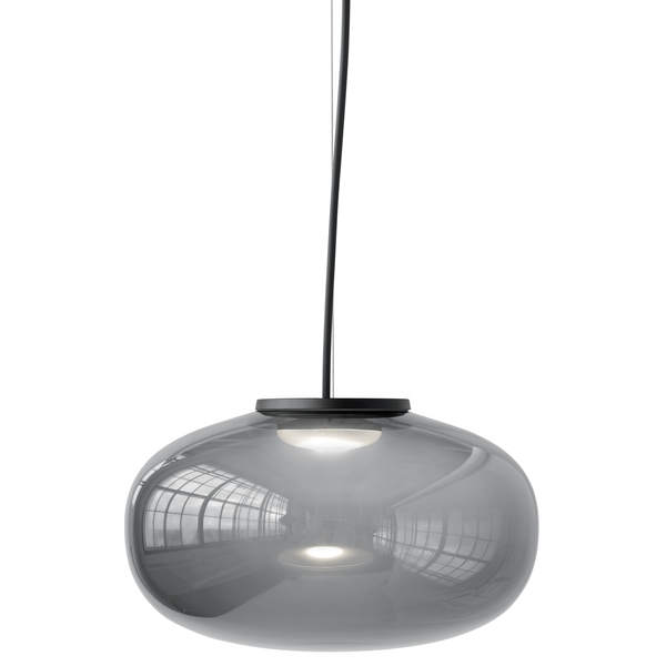 New Works Karl-johan Pendel Led ø40 Røgfarvet Glas