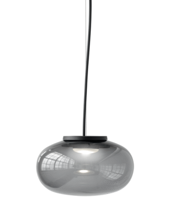 New Works Karl-johan Pendel Led ø23 Røgfarvet Glas