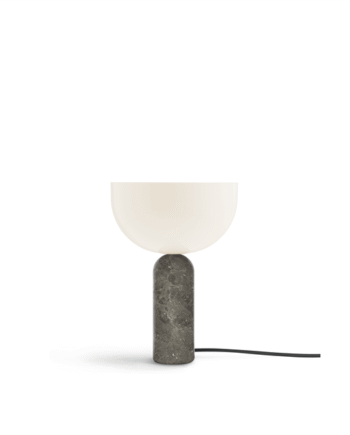 New Works Kizu Bordlampe Grå Marmor Lille