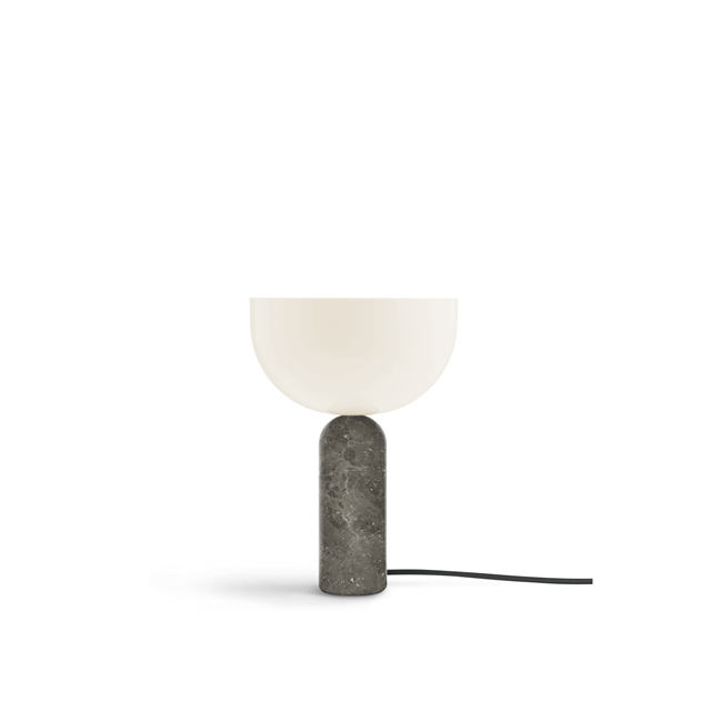New Works Kizu Bordlampe Grå Marmor Lille