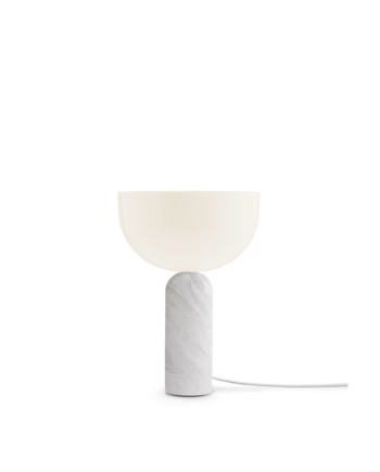 New Works Kizu Bordlampe Hvid Marmor Lille