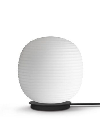 New Works Lantern Globe Bordlampe Hvid Mellem