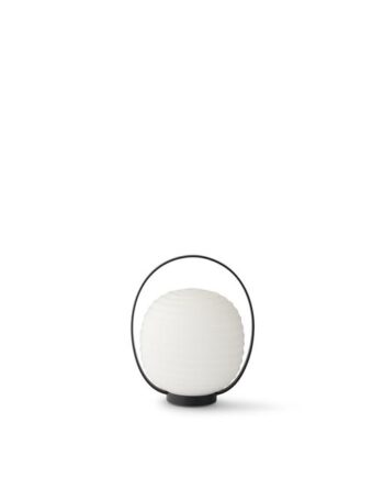 New Works Lantern Transportabel Lampe Sort Opal