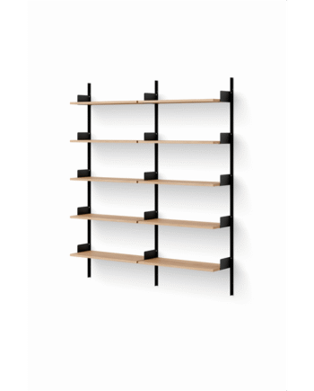 New Works Library Reol 1900 Egetræ Sort