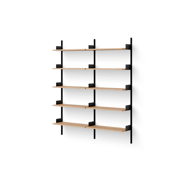 New Works Library Reol 1900 Egetræ Sort