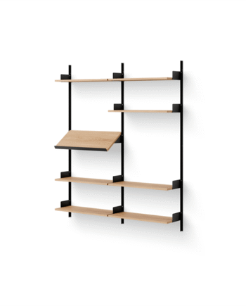 New Works Living Reol 1900 Egetræ Sort