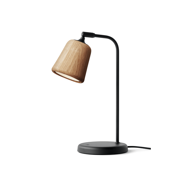 New Works Material Bordlampe Naturlig Eg