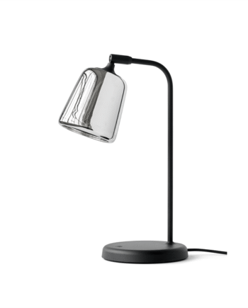 New Works Material Bordlampe Rustfri Stål