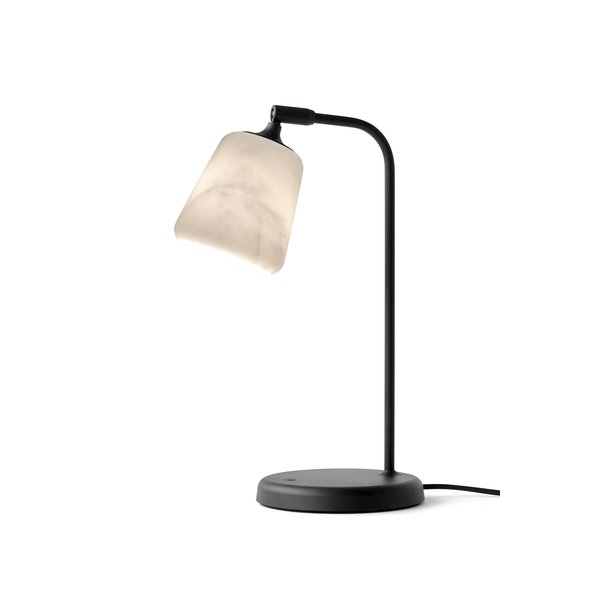 New Works Material Bordlampe The Black Sheep Marmor