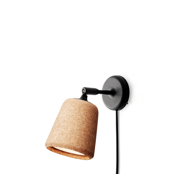 New Works Material Væglampe Naturlig Cork