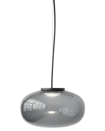 New Works Smoked Glass Shade For Karl-johan Pendant  ø40
