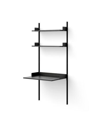 New Works Study Reol 1900 Asketræ Sort