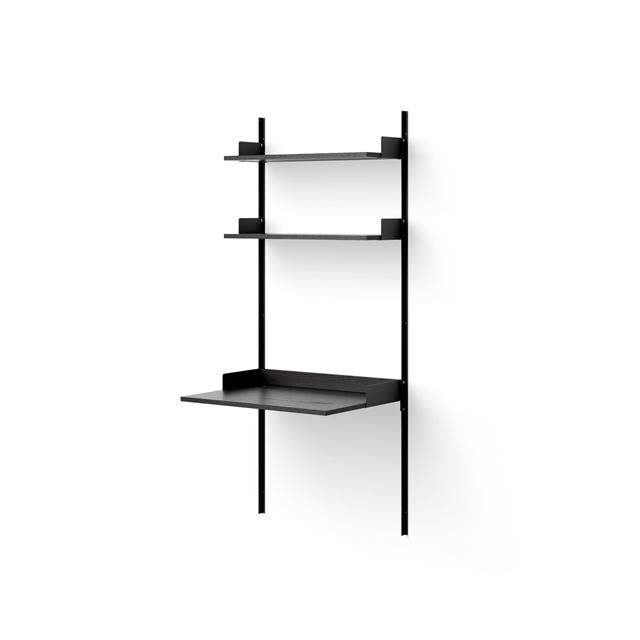 New Works Study Reol 1900 Asketræ Sort