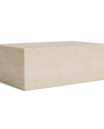 Norr11 Cubism Sofabord Stor Travertine