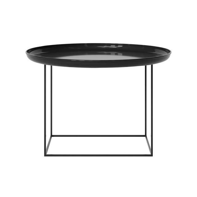 Norr11 Duke Sofabord Medium Lacquered Obsidian