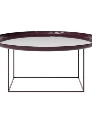 Norr11 Duke Sofabord Stor Lacquered Maroon