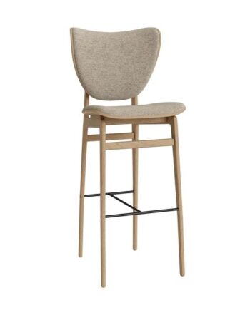 Norr11 Elephant Barstol H75 Cm Egetræ Barnum Col