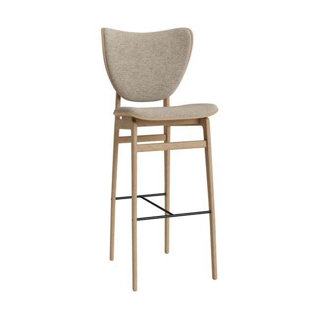 Norr11 Elephant Barstol H75 Cm Egetræ Barnum Col