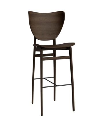 Norr11 Elephant Barstol H75 Cm Mørk Røget Egetræ