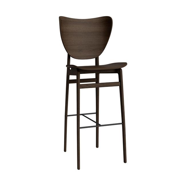 Norr11 Elephant Barstol H75 Cm Mørk Røget Egetræ