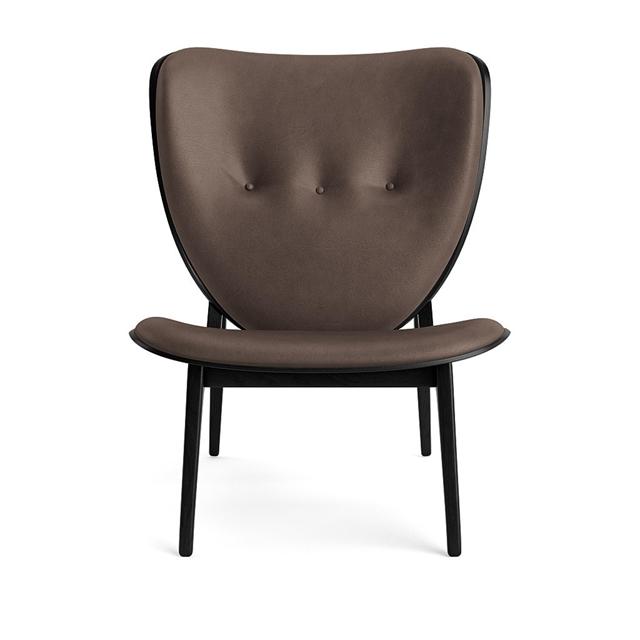 Norr11 Elephant Lænestol Sort Dark Brown 21001