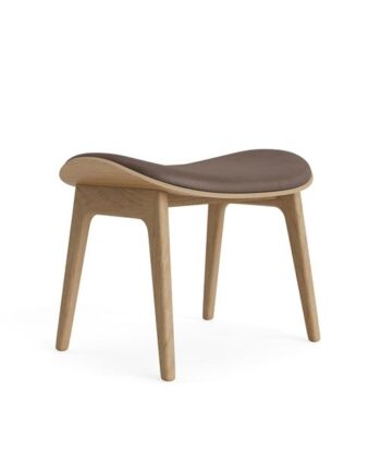 Norr11 Elephant Skammel Egetræ Dark Brown 21001