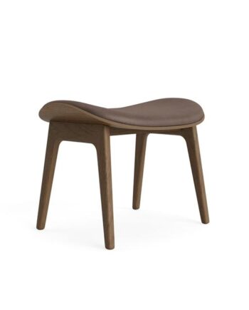 Norr11 Elephant Skammel Lys Røget Egetræ Dark Brown 21001