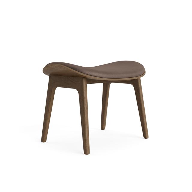 Norr11 Elephant Skammel Lys Røget Egetræ Dark Brown 21001