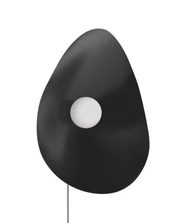 Norr11 Fuji Væglampe Stor Burned Black