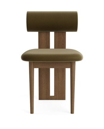 Norr11 Hippo Spisebordsstol Lys Røget Egetræ Olive 751