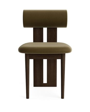 Norr11 Hippo Spisebordsstol Mørk Røget Egetræ Olive 751