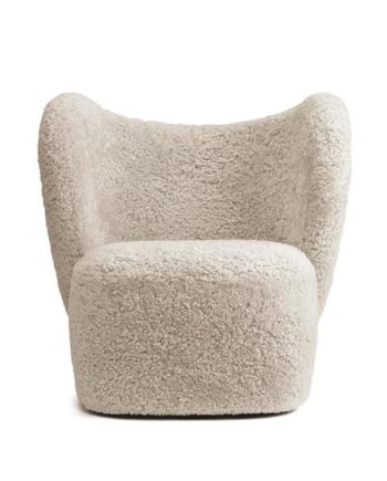 Norr11 Little Big Lænestol Swivel Sheepskin Moonlight