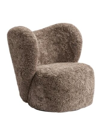 Norr11 Little Big Lænestol Swivel Sheepskin Sahara