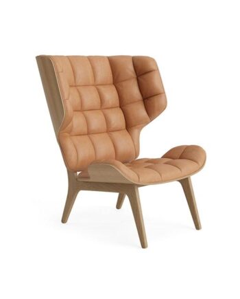 Norr11 Mammoth Lænestol Egetræ Camel 21004