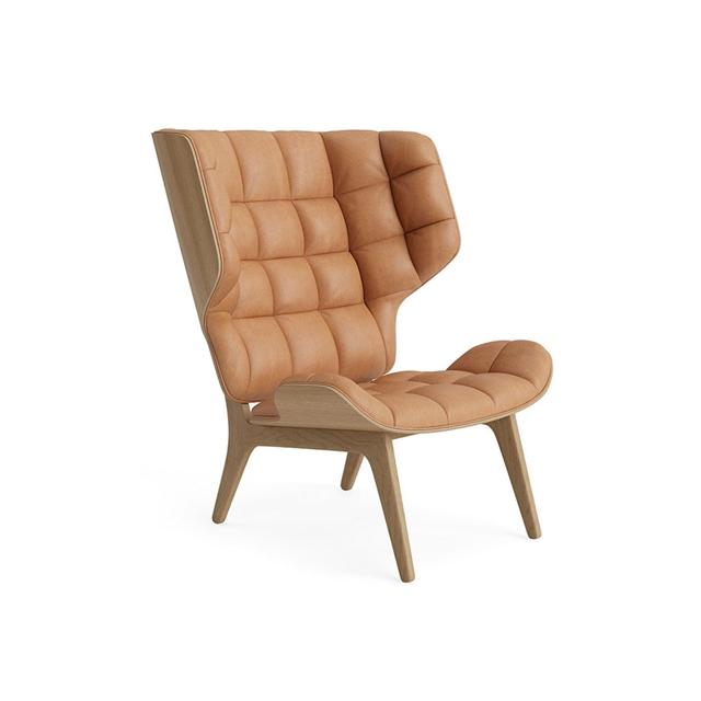 Norr11 Mammoth Lænestol Egetræ Camel 21004