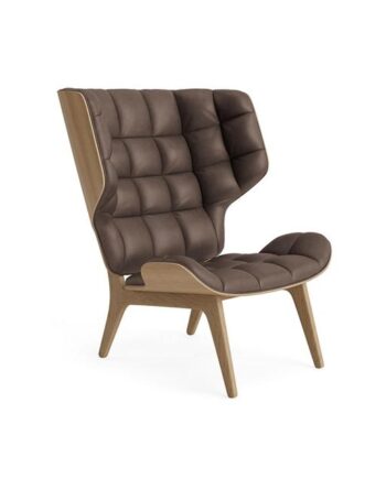 Norr11 Mammoth Lænestol Egetræ Dark Brown 21001