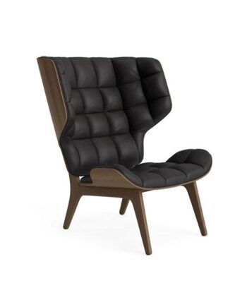Norr11 Mammoth Lænestol Lys Røget Egetræ Anthracite 21003