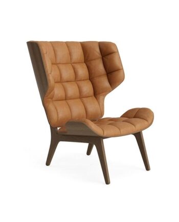 Norr11 Mammoth Lænestol Lys Røget Egetræ Cognac 21000
