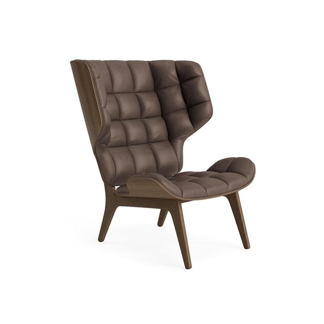 Norr11 Mammoth Lænestol Lys Røget Egetræ Dark Brown 21001