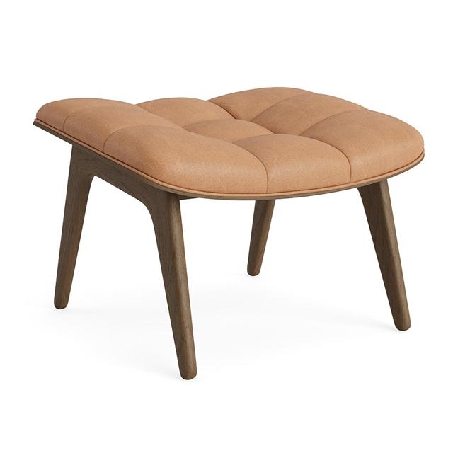 Norr11 Mammoth Ottoman Lys Røget Egetræ Camel 21004
