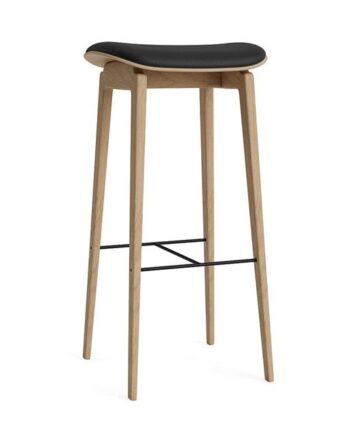 Norr11 Ny11 Barstol H75 Cm Egetræ Black 41599